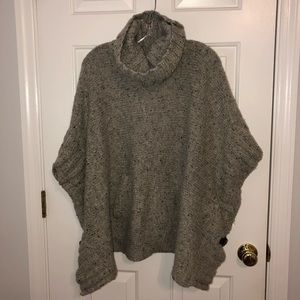 Cynthia Rowley Poncho Sweater